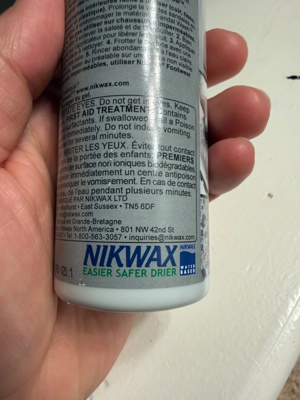Nikwax Sandal Wash 4.2 oz - Picture 8 of 8